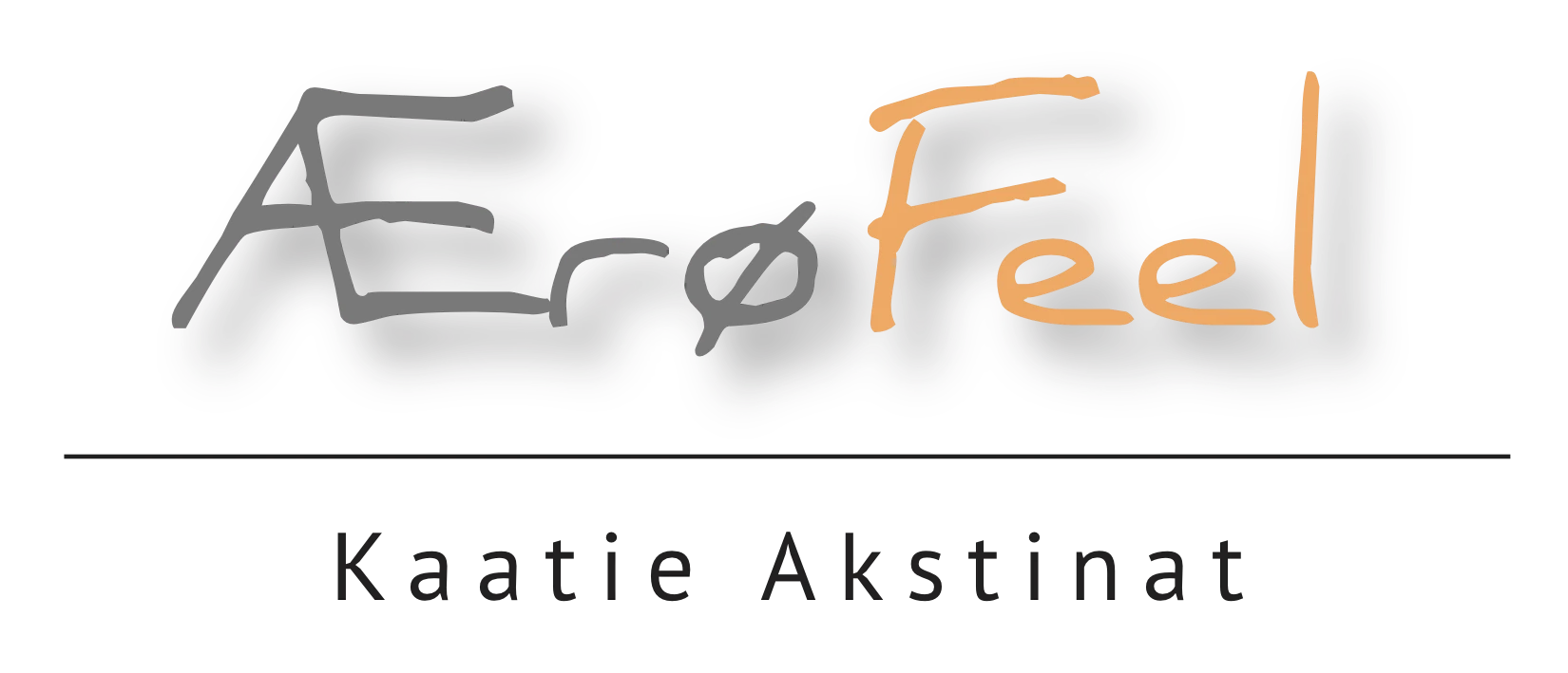 AeroeFeel logo in gray